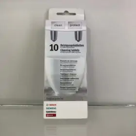 Оригинальные таблетки Bosch, Siemens для очистки от накипи, 10 шт